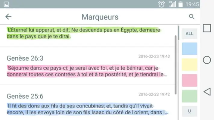 Commentaire Biblique android App screenshot 1